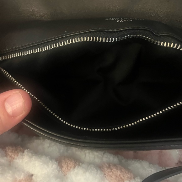 Yves Saint Laurent Black Quilted Clutch - Picture 11 of 17